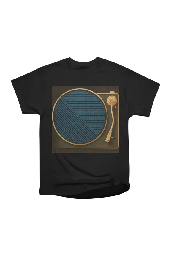 Turntable ghibli style T-Shirt Tee Gift For Him Merch For Her Apparel For Friend