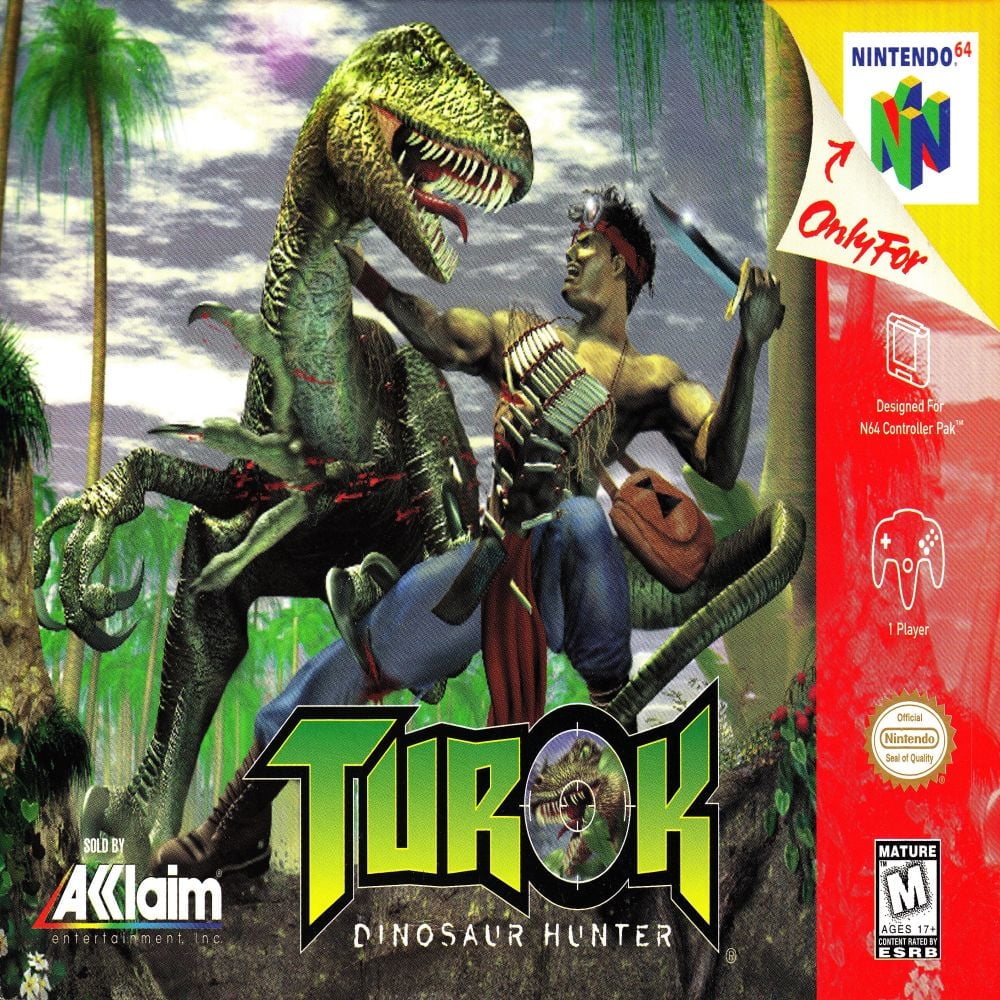 Turok: Dinosaur Hunter N64 Game,US Version - Walmart.com