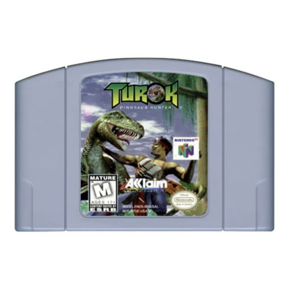 Turok: Dinosaur Hunter N64 Game Cartridges for N64