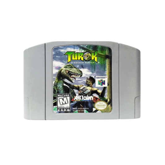 Turok Dinosaur Hunter N64 Video Game for Nintendo 64