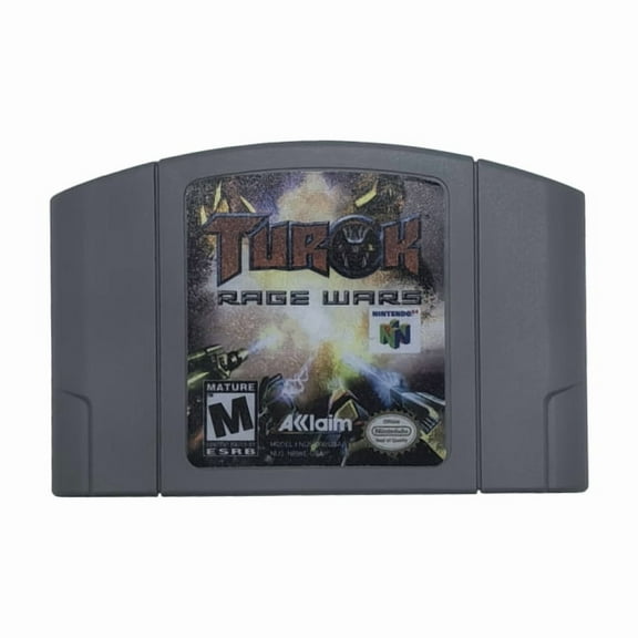 Turok - Rage Wars,N64 game US Version