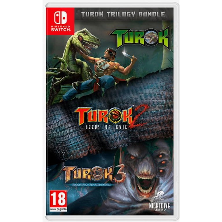 Nintendo Switch Turok Trilogy Bundle switch Turok Trilogy Bundle (Nintendo Switch) - Walmart.com