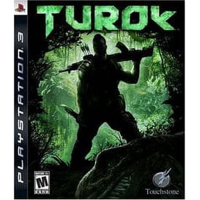 Pre-Owned Turok, by Touchstone, Physical/PlayStation 3, PS3 Shooter, First-Person Shooter, Action & Adventure, Parental Controls, Video Game