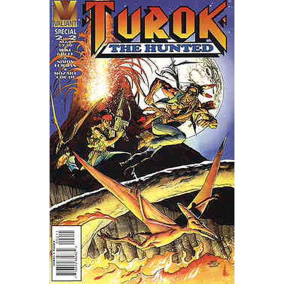 Turok the Hunted #2 VF ; Valiant Comic Book