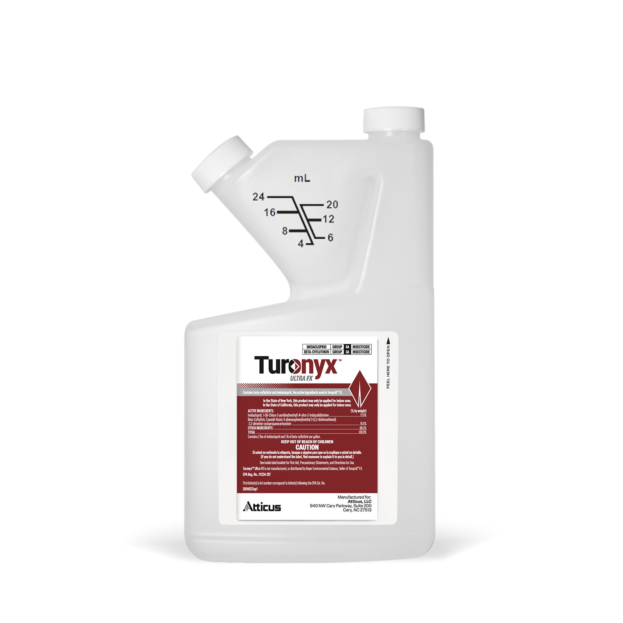 Turonyx Ultra FX Insecticide (400 mL) – (Compare to Temprid FX) – Pest Control for Indoor and Outdoor Use – by Atticus