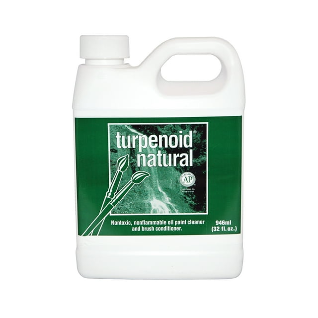 Turpenoid Natural Paint Thinner, NonToxic NonFlammable Oil Painter