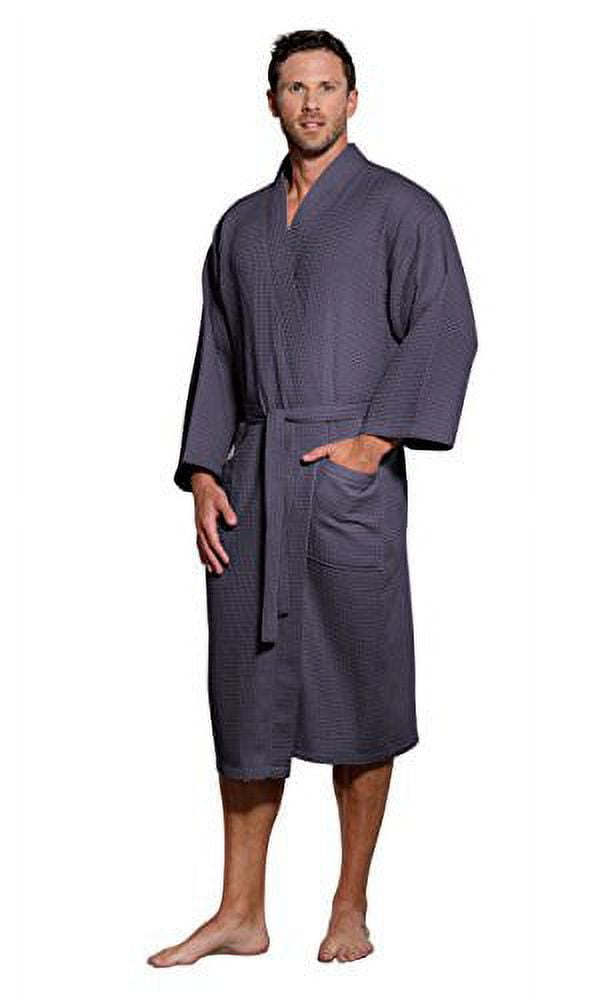 chinese dress ladies MONOTROPA men's linen kimono robe main image 1