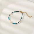 thumbnail image 1 of Turquoise Baroque Natural Freshwater Pearl Bracelet, 1 of 2