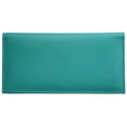 thumbnail image 1 of Turquoise Basic Leather Checkbook Cover, 1 of 6