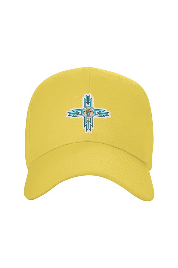 Turquoise Bear Paw Native American Sandwich Cap Unisex Adjustable Adult Baseball Caps Casquette Hats Flat Cap