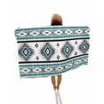 thumbnail image 1 of Turquoise Boho Beach Towels Oversized Super Absorbent, Southwestern Ethnic Aztec Retro Geometric Lightweight Bath Towel Quick Dry Sets For Bathroom/Pool/Rv Camping/Beach Play/Gym Room/Picnic 35"x70", 1 of 8