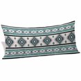 thumbnail image 1 of Turquoise Boho Body Pillow Covers 20"x54", Southwestern Ethnic Aztec Retro Geometric Soft Brushed Microfiber Breathable Throw Pillow Covers, Pillowcase with Zipper for Couch Sofa Bedroom Living Room, 1 of 9