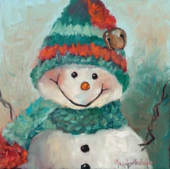 Turquoise Canvas Art - Cheri Wollenberg (24 x 24)