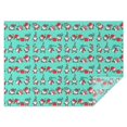 thumbnail image 1 of Turquoise Christmas Gnome Pattern Rectangle Tablecloth 60"x84",Waterproof Polyester Rectangle Table Cloth, Wipeable Spillproof Polyester Tablecloth for Dining, Camping, Indoor and Outdoor, 1 of 5