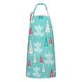 thumbnail image 1 of Turquoise Christmas Tree Apron-Garden Aprons for Women with Pockets-Cotton Linen Waterproof Kitchen Cooking Gardening Aprons Adjustable for Kitchen,Cooking,BBQ and Salon 32"x27", 1 of 7