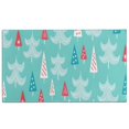 thumbnail image 1 of Turquoise Christmas Tree Pattern Door Rugs,Washable Non Slip Door Mats Indoor,Decorative Door Mats,Entry Mat Indoor for Entrance,Bedroom,Kitchen,Bathroom,17"x30", 1 of 6