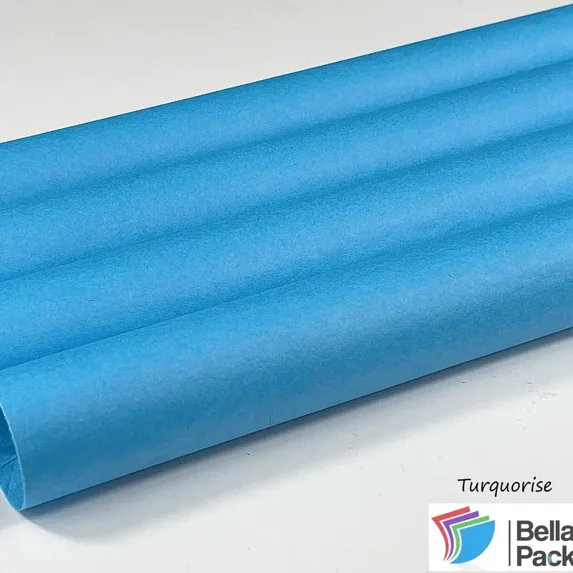 Turquoise Color Gift Tissue Paper 20x20" 24 sheets/Pack