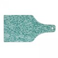 thumbnail image 1 of Turquoise Cutting Board, Abstract Triangle Shape in Modern Contemporary Geometrical Design Art, Decorative Tempered Glass Cutting and Serving Board, Wine Bottle Shape, Turquoise Teal, by Ambesonne, 1 of 1