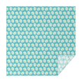 thumbnail image 1 of Turquoise Daisy Flower Floral Pattern Square Tablecloth,Waterproof Square Table Cover,Wipeable Spillproof Washable Table Cover for Home Kitchen Party Decor 52"x52"(132x132cm), 1 of 6
