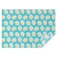 thumbnail image 1 of Turquoise Daisy Flower Yellow Centers Pattern Rectangle Tablecloth 60"x84",Waterproof Polyester Rectangle Table Cloth, Wipeable Spillproof Polyester Tablecloth for Dining, Camping, Indoor and Outdoor, 1 of 5
