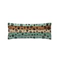 thumbnail image 1 of Turquoise Dog Paws Long Body Pillow Cover 20x60 Inch, Farmhouse Vintage Modern Green Brown Wood Decorative Pillowcase with Zipper, Microfiber Soft Breathable Long Pillowcases for Women, 1 of 9