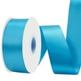 thumbnail image 1 of Turquoise Double Faced Satin Ribbon2 Inch X 50 Yards, 1 of 8