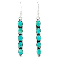 Turquoise Jewelry Earrings for Women Sterling Silver 925 | Turquoise Network | E1174-C75
