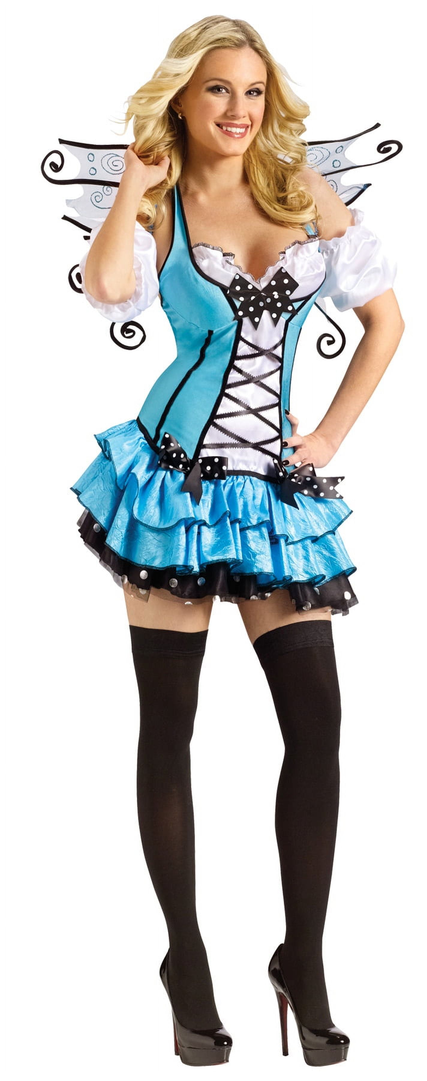 Turquoise Fairy Women's Halloween Fancy-Dress Costume for Adult, S-M -  Walmart.com