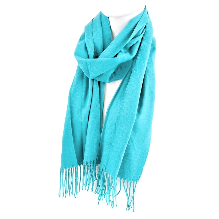 Turquoise winter scarf best sale