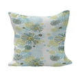 thumbnail image 1 of Turquoise Fluffy Throw Pillow Cushion Cover, Chamomiles Flower Blossom Wildflower Blooms Summer Illustration, Decorative Square Accent Pillow Case, 20" x 20", Pale Green Dark Green, by Ambesonne, 1 of 5