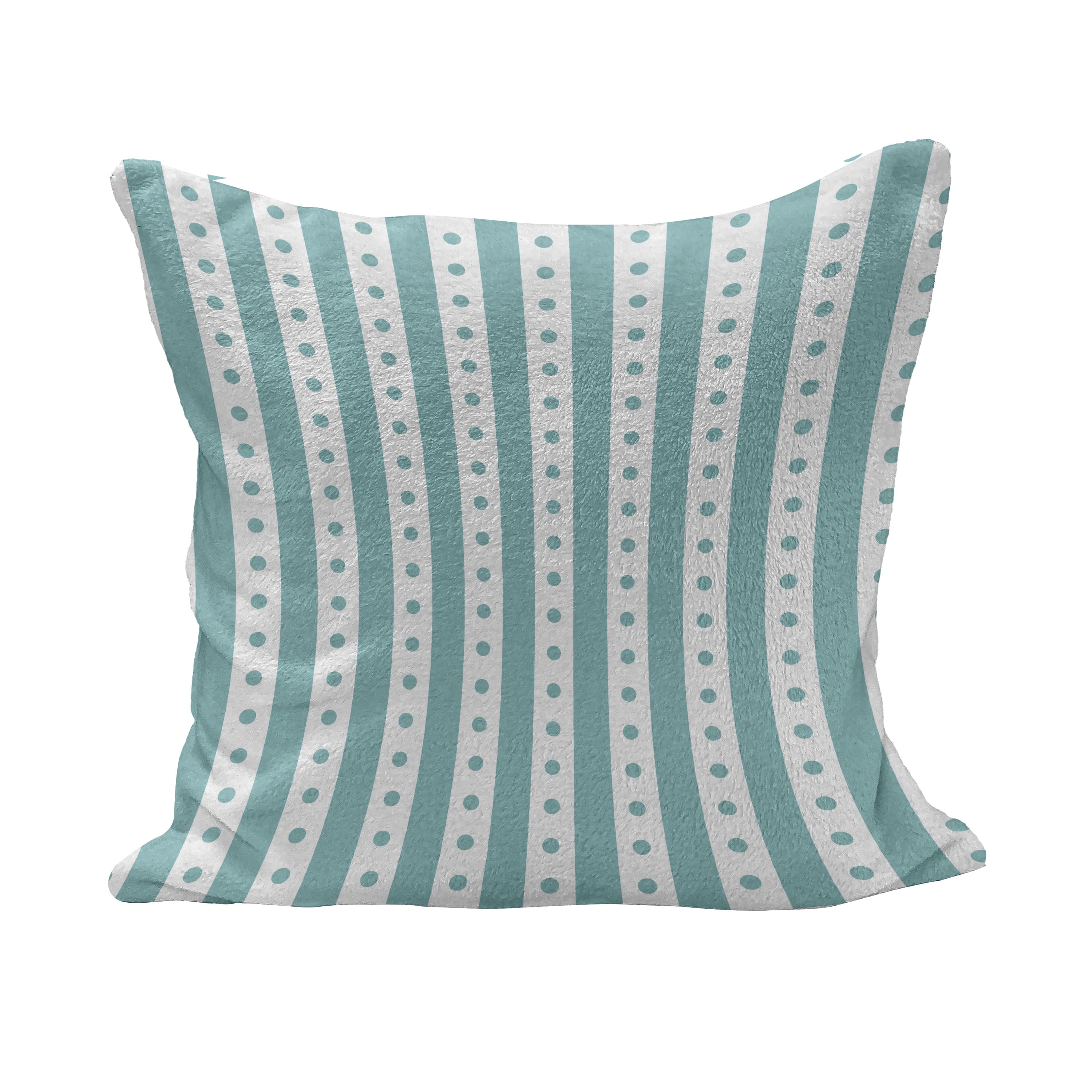 Turquoise fluffy cushion cheap