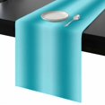 thumbnail image 1 of Turquoise Gradient Table Runner 13x108 Inch Abstract Texture Modern Simple Table Runner Non-Slip Dresser Scarves for Holiday Decorations, Party, Dinner and Gatherings, 1 Pack, 1 of 8