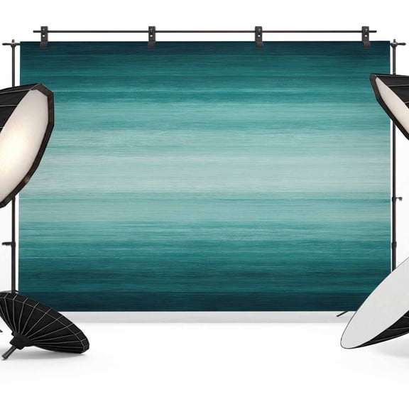 Turquoise Green Backdrop for Photography, Gradient Marble Ocean Abstract Striped Photo Backdrop Portrait Background Party Banner Photo Backgrounds for Studio Booth Props, 7x5ft
