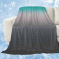 thumbnail image 1 of Turquoise Grey Ombre Cooling Blanket,Lightweight Summer Throw Blanket with Double Sided Cold Effect,Teal Modern Geometric Striped Abstract Art Picnic Blankets Bed Sheet for Hot Sleepers 30"x40", 1 of 8