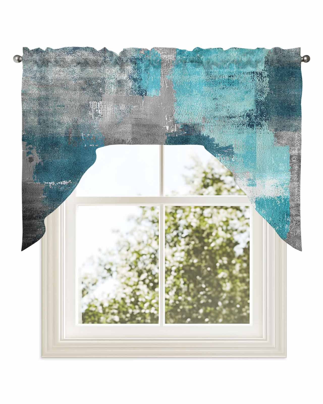 Tenda A Valance In Pizzo Semi-trasparente – Stile Country, Per Cucina O Caffè, Mantovana Elegante