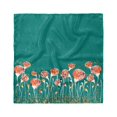 thumbnail image 1 of Turquoise Head Scarf, Modern Spring Flowers, Head Wrap, 3 Sizes, by Ambesonne, 1 of 2