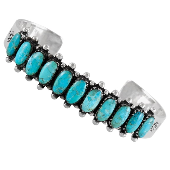 Turquoise Jewelry Bracelet for Women Sterling Silver 925 Genuine | Turquoise Network | B5582-C75