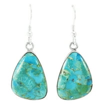 Turquoise Jewelry Earrings for Women Sterling Silver 925 | Turquoise Network | E1058-C75