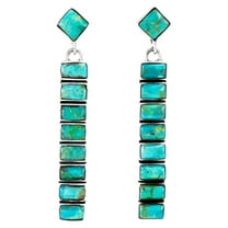 Turquoise Jewelry Earrings for Women Sterling Silver 925 | Turquoise Network | E1305-C75