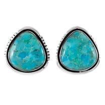 Turquoise Jewelry Earrings for Women Sterling Silver 925 | Turquoise Network | E1461-C75