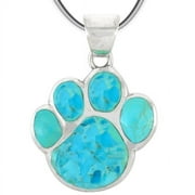 Turquoise Jewelry Necklace for Women Sterling Silver 925 | Turquoise Network | PN3178-C75-S20