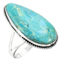 Turquoise Jewelry Ring for Women Sterling Silver 925 | Turquoise Network | R2219-C75-10