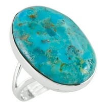 Turquoise Jewelry Ring for Women Sterling Silver 925 | Turquoise Network | R2260-C75-6