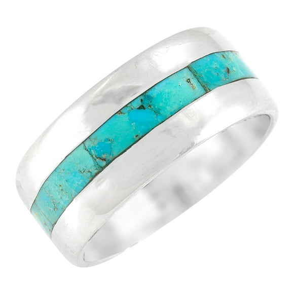 Turquoise Jewelry Ring for Women Sterling Silver 925 | Turquoise Network | R2497-C75-6