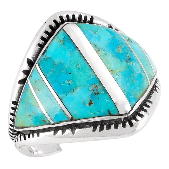 Turquoise Jewelry Ring for Women Sterling Silver 925 | Turquoise Network | R2565-C05-6
