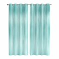 thumbnail image 1 of Turquoise Kitchen Curtains Window Panels, Modern Abstract Art Ombre Striped Insulated Window Treatment Curtain, Grommet Curtains for Bedroom/Living Room/Bathroom, 2 Piece 42"Wx84"L, 1 of 8