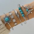 thumbnail image 1 of Turquoise Leaf Bracelet Bow, 1 of 2