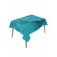 thumbnail image 1 of Turquoise Marble Table Cloth, Minimalist Abstract Golden Fluid Art Waterproof Tablecloth for Rectangle Tables, Reusable Washable Fabric Table Cover for Restaurant Kitchen Dining Tables 60"x84", 1 of 6