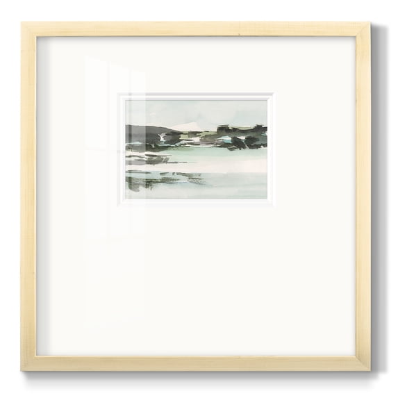 Turquoise Marsh IIPremium Framed Print