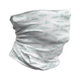 thumbnail image 1 of Turquoise Neck Gaiter, Swirling Branch Lines, Unisex, Turquoise, by Ambesonne, 1 of 3